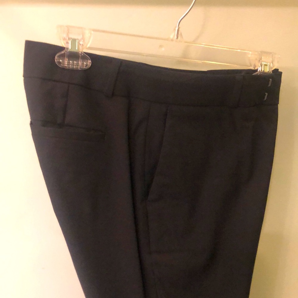 Banana Republic “Martin Fit” Lined Black Slacks